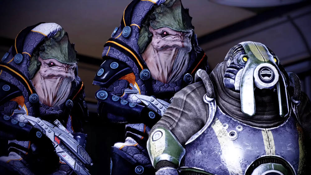 Three aliens