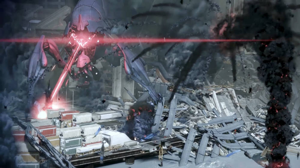 A large scale battle